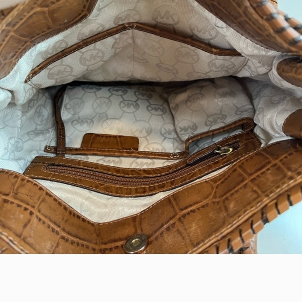 MICHAEL Michael Kors Hamilton Zebra Print Tote - Picture 6 of 7
